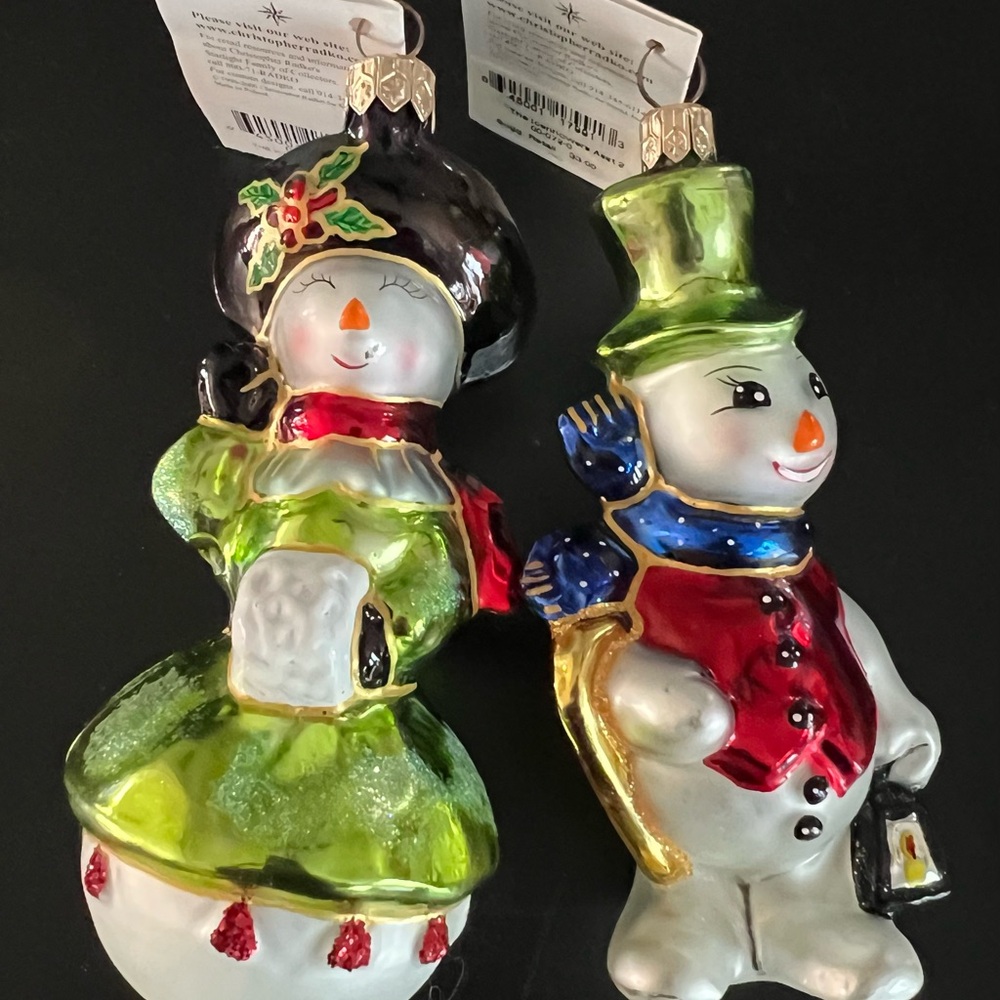 Radko “The Icenhowers” Ornaments